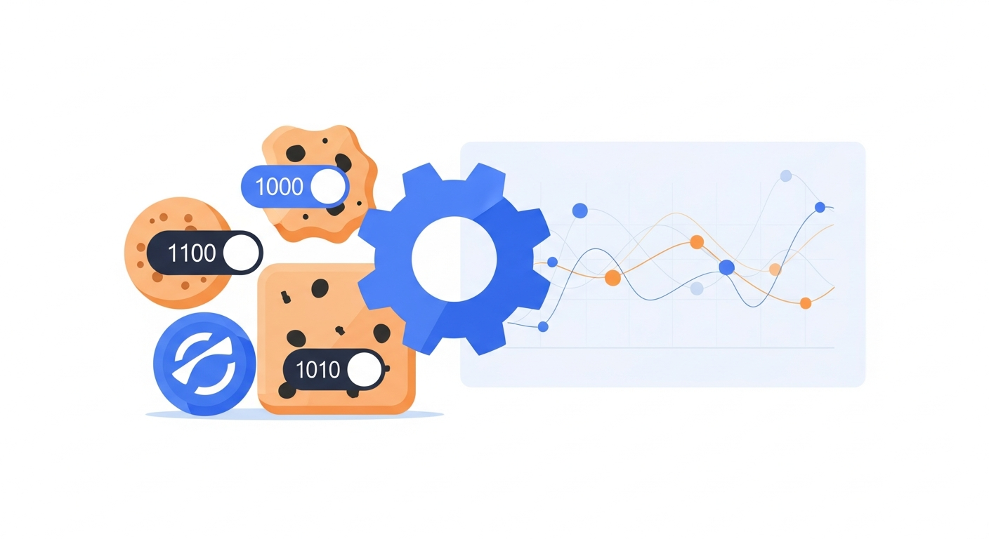 Website cookie consent and policy with browser cookies and privacy settings
